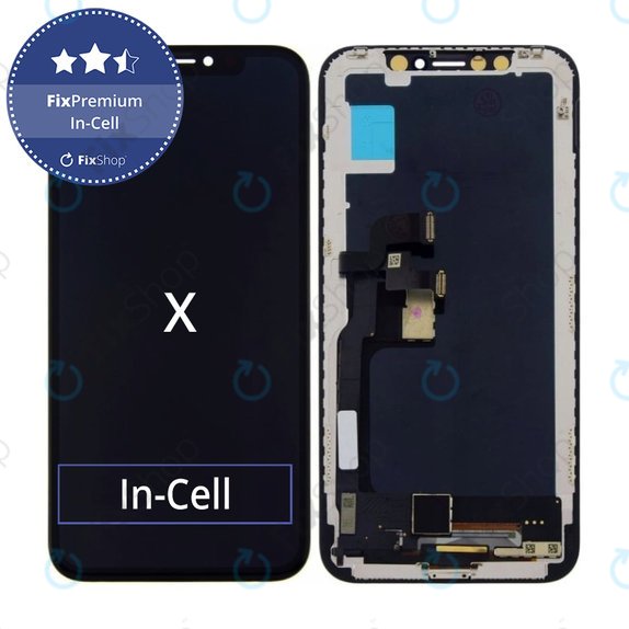 Συγκρότημα οθόνης για iPhone X, FixPremium In-Cell