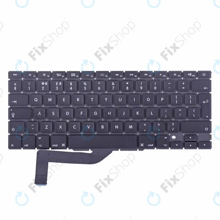 Πληκτρολόγιο UK για MacBook Pro 15" A1398 (Μέσα 2012 - Μέσα 2015)