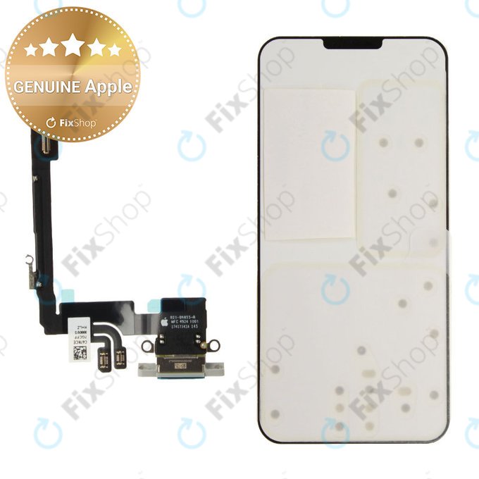 Επαφές Φόρτισης + Καλώδιο Flex για iPhone 16 Pro | White Titanium | 923-11089 | Genuine Apple