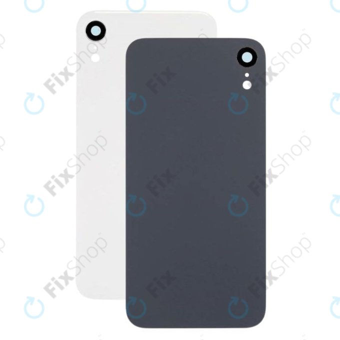 Πίσω Κάλυμμα Γυαλί με Φακό Κάμερας για iPhone XR | Λευκό | White