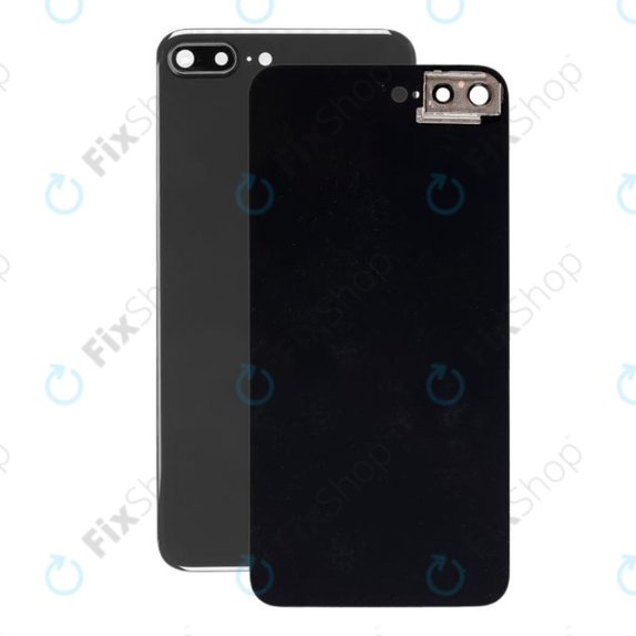 Πίσω Κάλυμμα Γυαλί με Θήκη Κάμερας για iPhone 8 Plus | Διαστημικό Γκρι | Space Gray