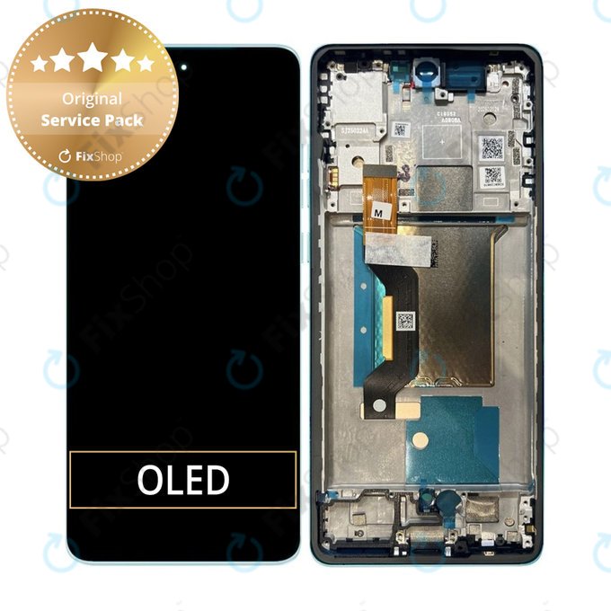 LCD Display Assembly για Motorola Edge 60 Fusion | 5D68C29879 | Amazonite | Genuine Service Pack