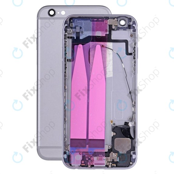 Πίσω Κάλυμμα με Μικρά Ανταλλακτικά για iPhone 6S | Διαστημικό Γκρι | Space Gray