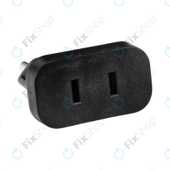 Αντάπτορας Πρίζας 220V από US σε EU | Μαύρος
