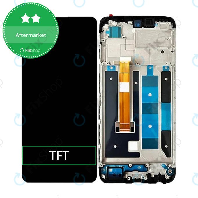 LCD Display Assembly για Realme C55 | Μαύρο, Black | Aftermarket