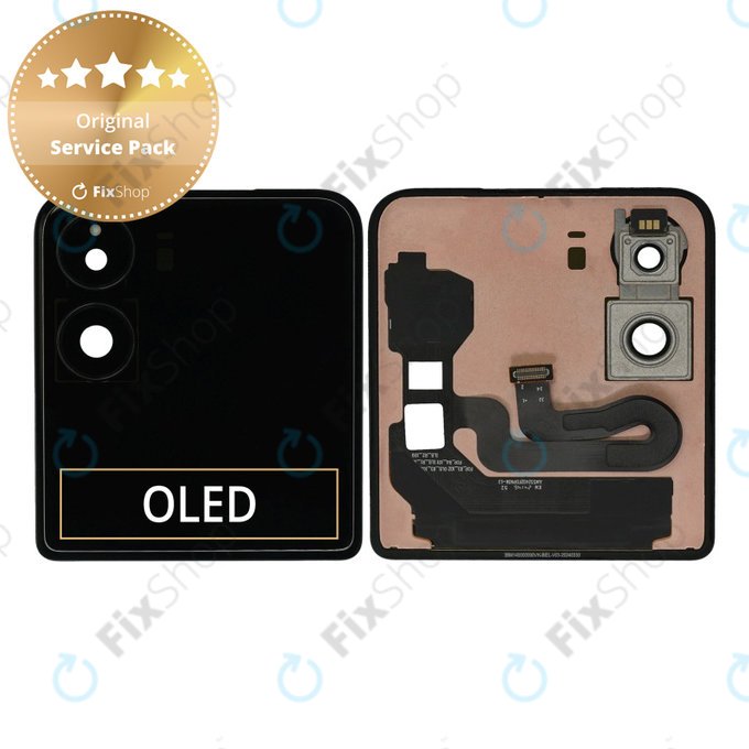 LCD Display με Touch Screen για Xiaomi Mix Flip 2405CPX3DC | 560005000N800 | External | Purple | Genuine Service Pack