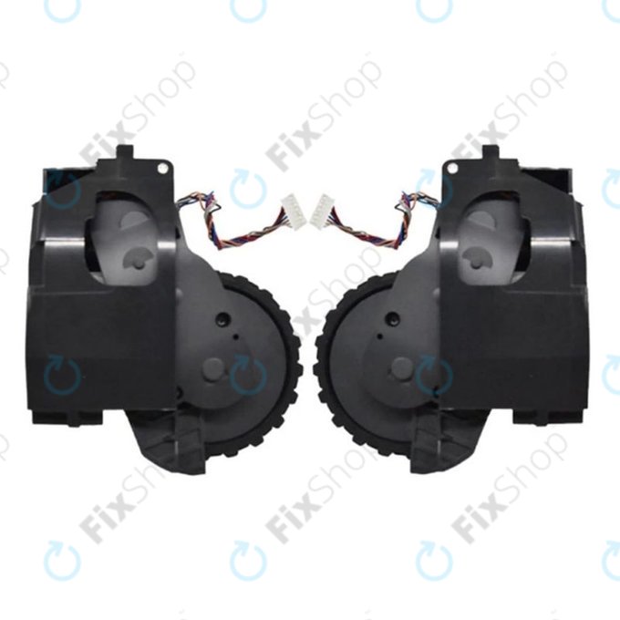 Αριστερός & Δεξιός Τροχός με Κινητήρα για Xiaomi Roborock S6 | Γκρι | Grey