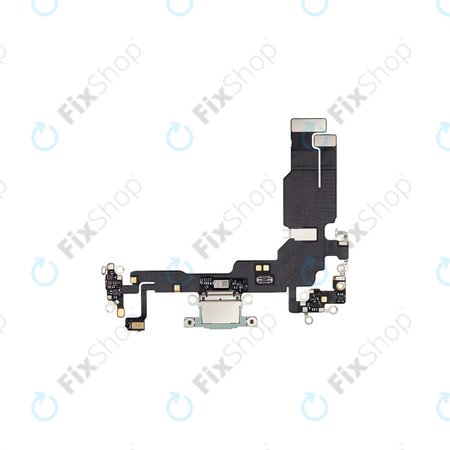Επαφές Φόρτισης + Καλώδιο Flex για iPhone 15 | Ροζ | Pink