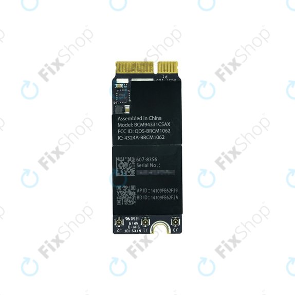 Κάρτα Ασύρματου Δικτύου AirPORT BCM94331CS για MacBook Pro 13" A1425 (Τέλη 2012 - Αρχές 2013) | 15" A1398 (Μέσα 2012 - Αρχές 2013)