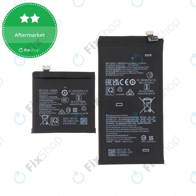 Battery (2τμχ) για OnePlus Open | BLPA01, BLPA03 | 4805mAh