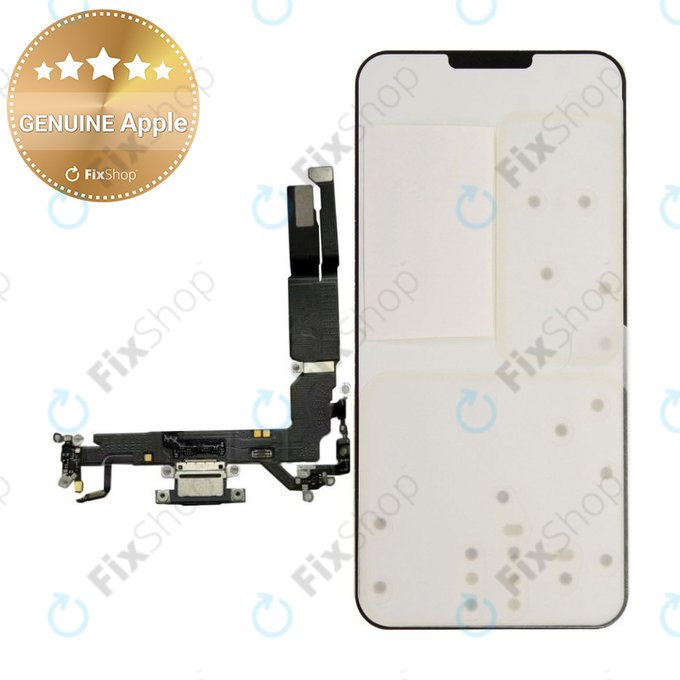 Επαφές Φόρτισης + Καλώδιο Flex για iPhone 17 | Black | 923-13603 | Genuine Apple