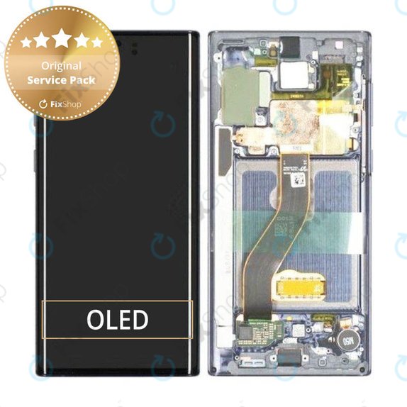 Συγκρότημα οθόνης για Samsung Note 10, GH82-20817C, GH82-20818C, Aura Glow, Service Pack