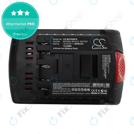 Μπαταρία για Bosch 17618, Gsb 18, 4000mAh, Li-Ion, 18V, BAT620, HQ