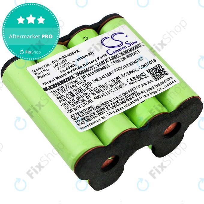 Μπαταρία για AEG Electrolux AG406, AG406, 7.2V, 2000mAh, HQ