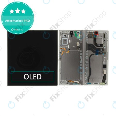 LCD Display Assembly για Samsung Z Fold 7 F966B, Silver Shadow