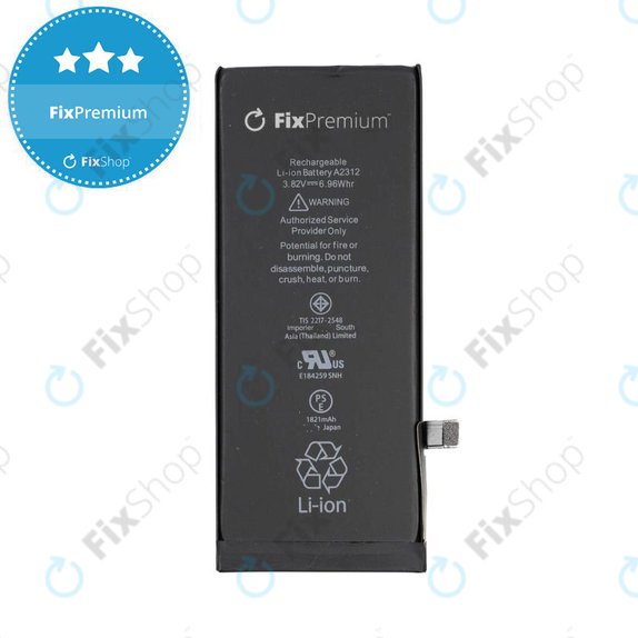 Μπαταρία για iPhone SE (2nd Gen 2020), 1821mAh, FixPremium