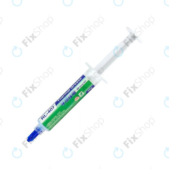 Θερμική πάστα σιλικόνης Relife RL-407, 6 W/mK, 20g, μπλε