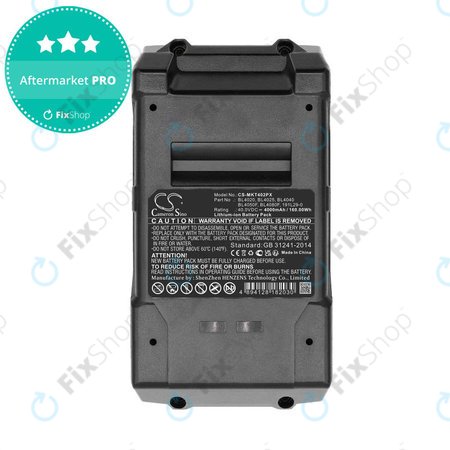 Μπαταρία για Makita Cf001g, Ga005g, 4000mAh, Li-Ion, 40V, BL4020, HQ