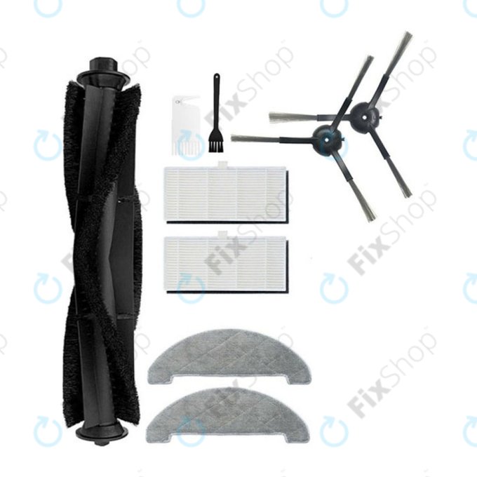 Standard Σετ (Μαύρο) για Xiaomi Viomi S9 | Lydsto R1 | Proscenic M7 Pro | M8 Pro | Μαύρο | Black