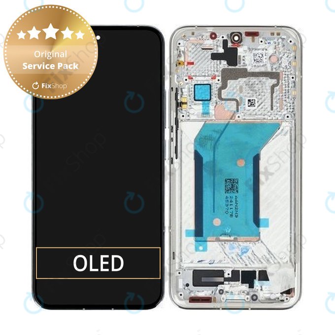 LCD Display Assembly για Xiaomi 14 23127PN0CC | 56000500N300 | Λευκό, White | Service Pack