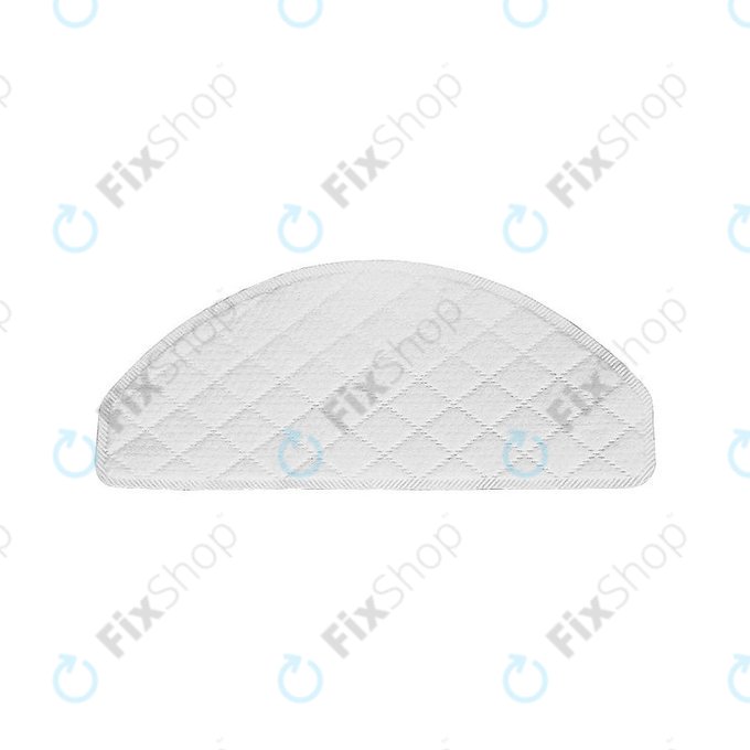 Πανί Σφουγγαρίστρας (Λευκό Απορριπτόμενο) για Ecovacs Deebot N8-series | T-series | X1 Plus | Λευκό | White