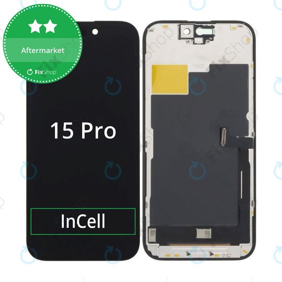 Οθόνη In-Cell HD+ για iPhone 15 Pro, Αφής με πλαίσιο