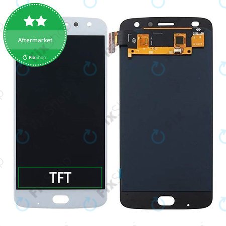 OLED/LCD Display με Touch Screen για Motorola Moto Z2 Play | XT1710-09 | Λευκό, White | Aftermarket