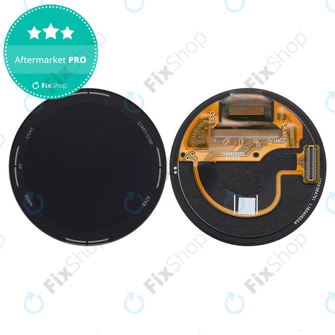 Οθόνη OLED + γυαλί αφής χωρίς πλαίσιο (Black) για Garmin Instinct 3 45mm