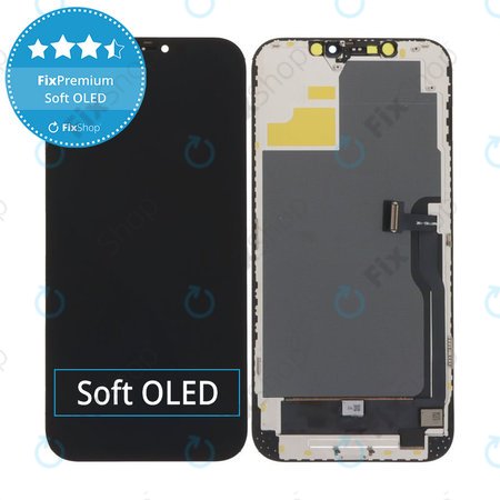 Οθόνη Soft OLED για iPhone 12 Pro Max - Τζάμι αφής + Πλαίσιο, DIAGNOSTIC