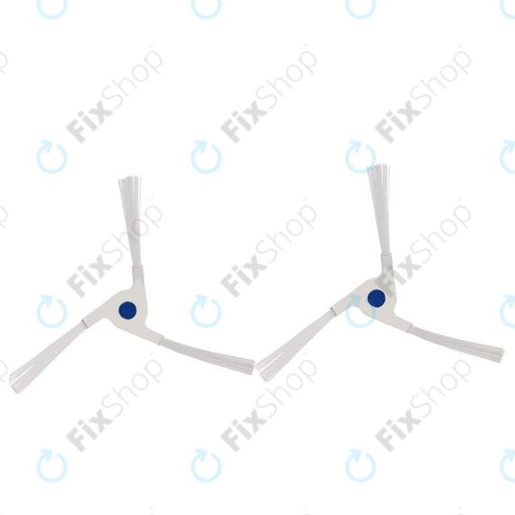 Πλαϊνή Βούρτσα (2τμχ) για Ecovacs Deebot X2-series | Λευκό | White