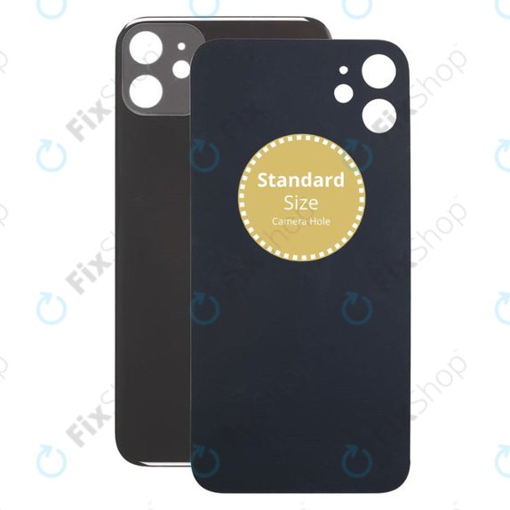 Πίσω Κάλυμμα Γυαλί για iPhone 11 | Μαύρο | Black