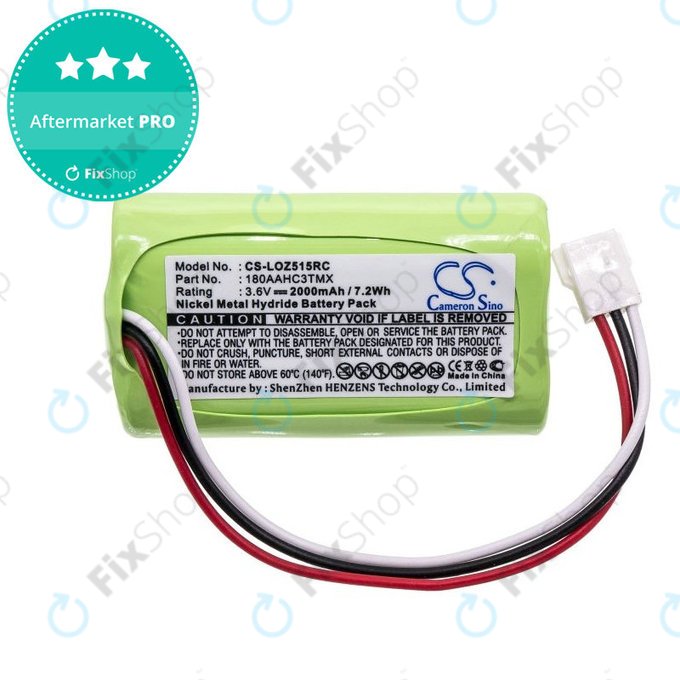 Μπαταρία για Logitech Z515, S315i, S715i, 2000mAh, Ni-MH, 3.6V, 180AAHC3TMX, HQ