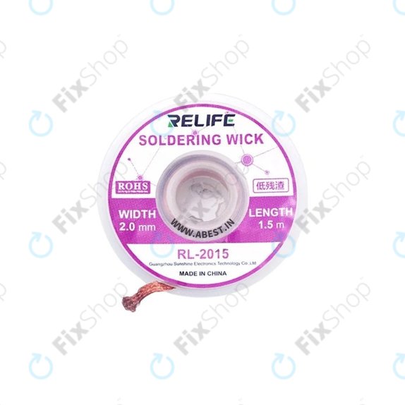 Ισχυρή Φιτίλι Αποκόλλησης (2mm) για Relife RL-2015