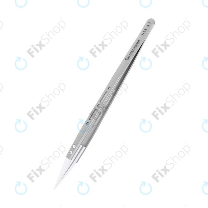 Λαβίδα Κεραμική Θερμοανθεκτική Ακριβείας με Ευθεία-Αιχμηρή Μύτη για Mechanic SM-11