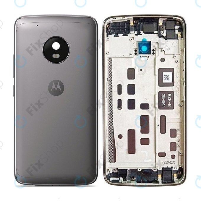 Καπάκι Μπαταρίας για Motorola Moto G5 Plus, Lunar Gray
