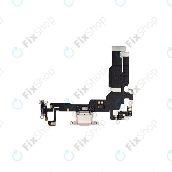 Επαφές Φόρτισης + Καλώδιο Flex για iPhone 15 | Κίτρινο | Yellow