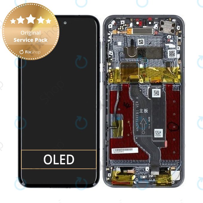 LCD Display Assembly για Honor Magic7 Pro | 0235AMRV | Μαύρο, Black | Genuine Service Pack