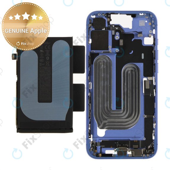 Μεσαίο πλαίσιο με μπαταρία για iPhone 16 Plus | Blue | ZD076-00687 | Genuine Apple