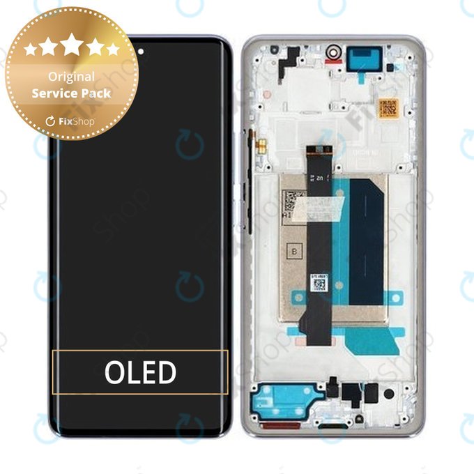 LCD Display Assembly για Xiaomi Redmi Note 14 Pro+ 5G | 5600180O16U00 | Lavender Purple | Genuine Service Pack