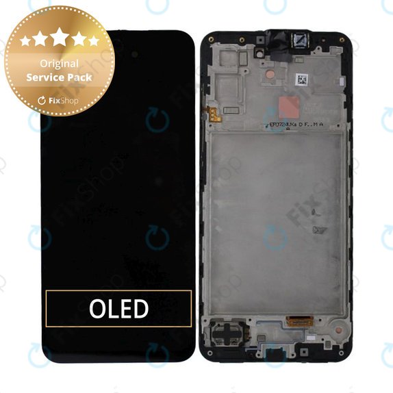LCD Display Assembly για Samsung A17 A176B | GH82-38045A | Black | Genuine Service Pack