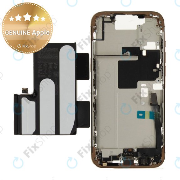 Μεσαίο πλαίσιο με μπαταρία για iPhone 16 Pro Max | Desert Titanium | ZD076-00695 | Genuine Apple