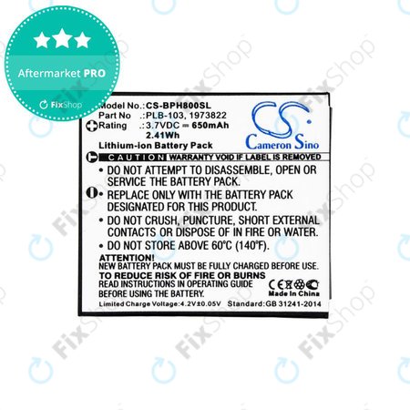 Μπαταρία για Bang & Olufsen Beoplay H7, H8, H9, 650mAh, Li-Ion, 3.7V, PLB-103, HQ