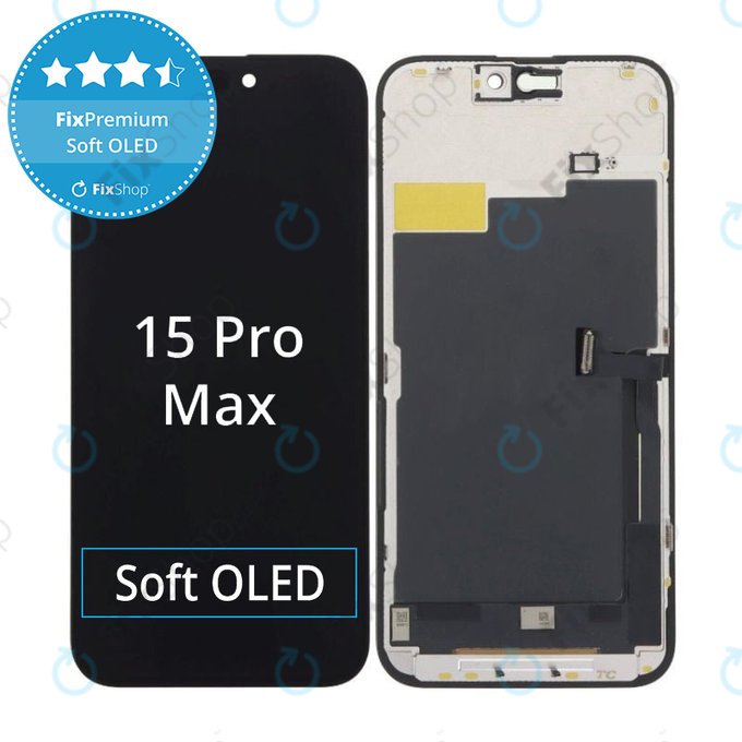 LCD Display Assembly για iPhone 15 Pro Max | FixPremium Soft OLED