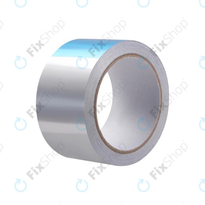 Heat-Resistant Aluminium Tape (EMI/RFI) | 50mm x 20m