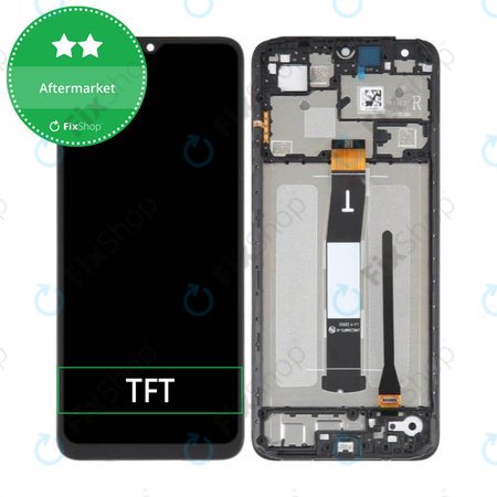 OLED/LCD Display Assembly για Xiaomi Redmi 12C | 22120RN86G | 22126RN91Y | Μαύρο, Black | Aftermarket