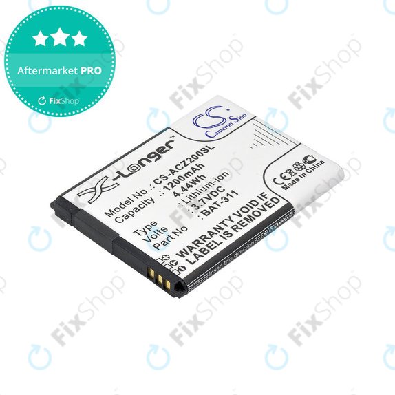 Μπαταρία για Acer Liquid Z200, BAT-311, Li-ion, 3.7V, 1200mAh, HQ