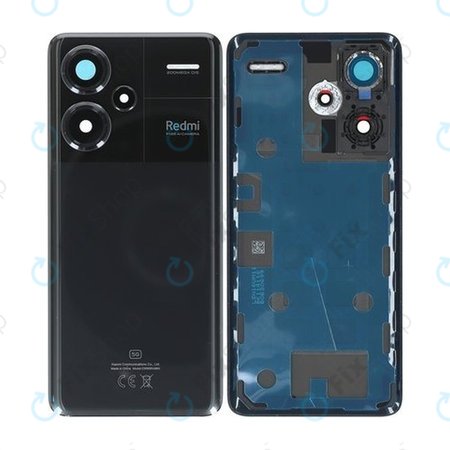 Καπάκι Μπαταρίας για Xiaomi Redmi Note 13 Pro+ 23090RA98C | 560035N16U00 | Midnight Black | Service Pack