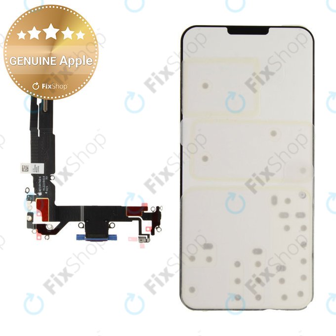 Επαφές Φόρτισης + Καλώδιο Flex για iPhone 16 | Blue | 923-11225 | Genuine Apple
