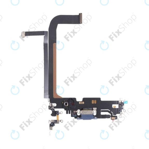 Επαφές Φόρτισης + Καλώδιο Flex για iPhone 13 Pro Max | Μπλε | Blue