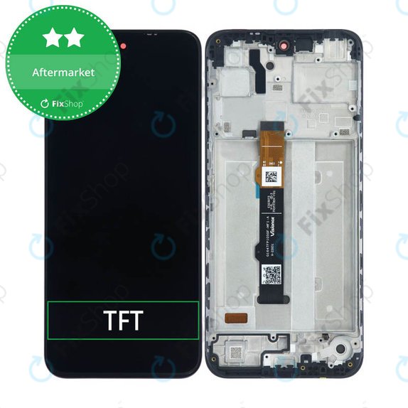 Συγκρότημα οθόνης για Motorola Moto G41, XT2167, Meteorite Black, Aftermarket
